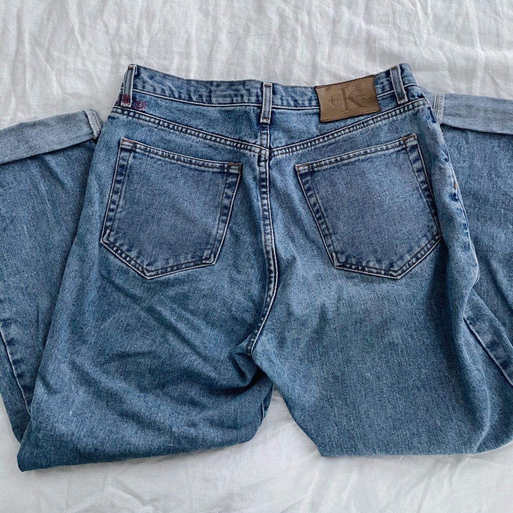Vintage Calvin Klein / Rare Classic Mom Jeans - Picture 5 of 9